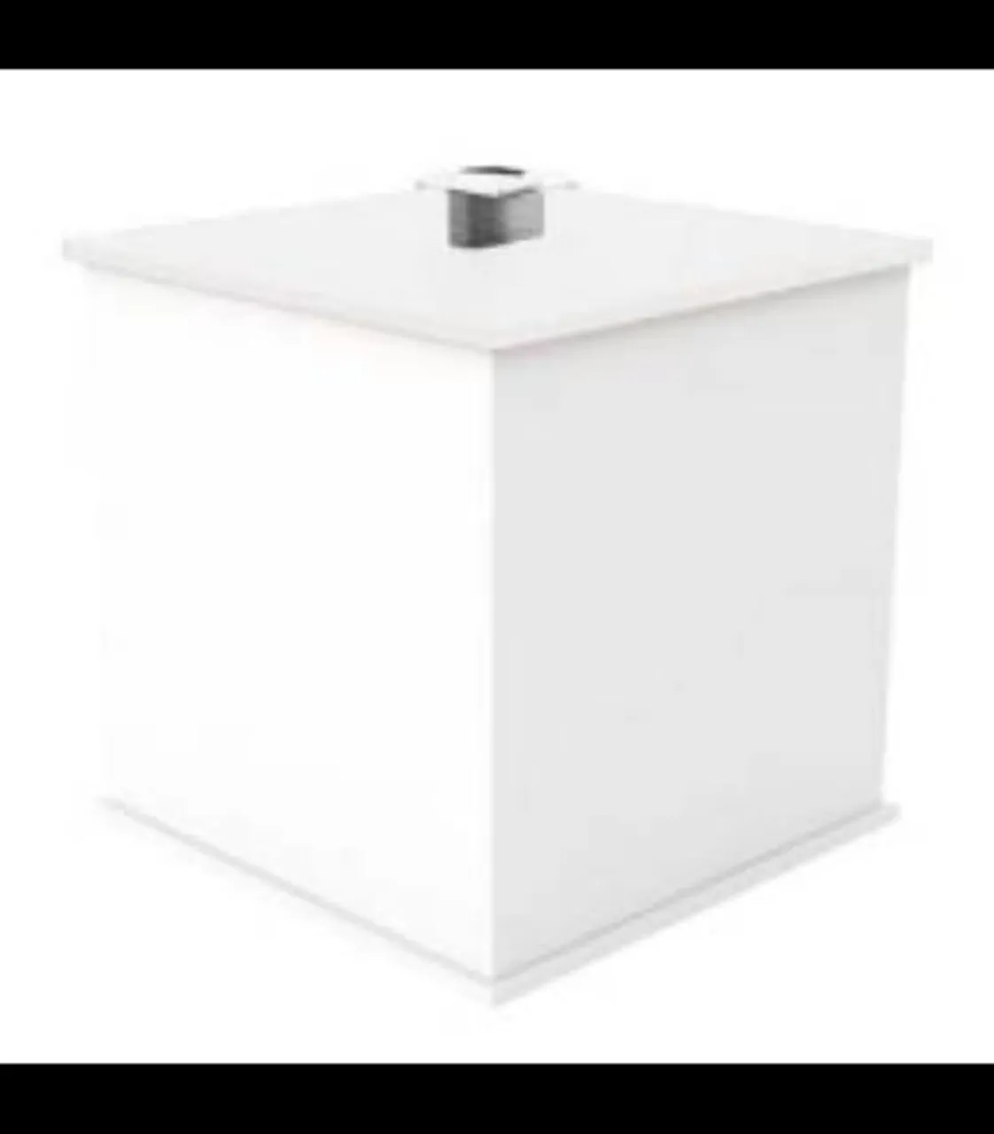 Promoção Lixeira Branca de MDF - 20/03