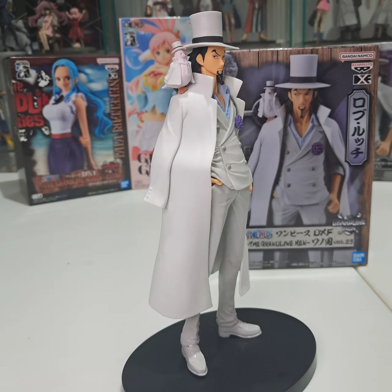 One Piece DXF Rob Lucci The Grandline Men Vol. 23 Original Figure Lacrado - Foto 4