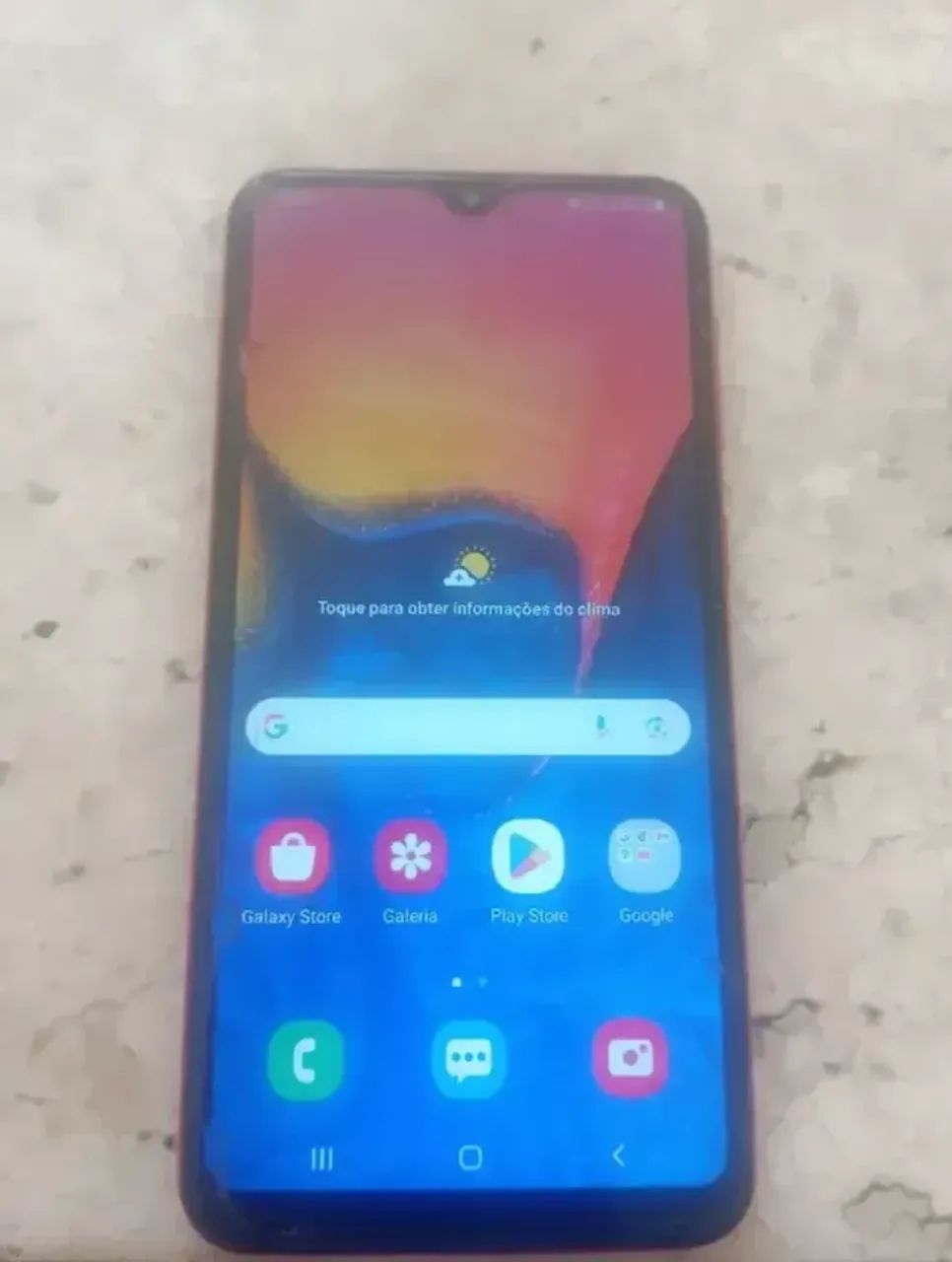 Samsung A10 2gb ram 32gb de armazenamento e S4 2gb e 16gb de armazenamento