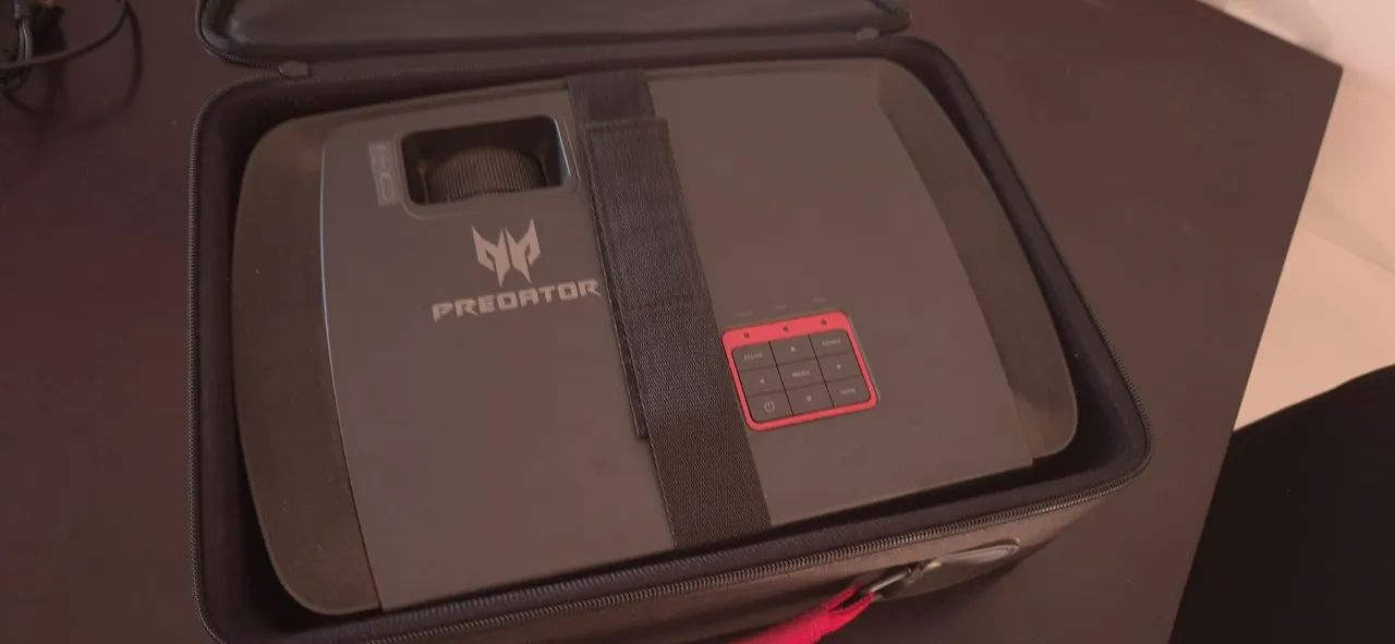 Projetor Acer Predator z650 FullHd + Tela projeção - Foto 4
