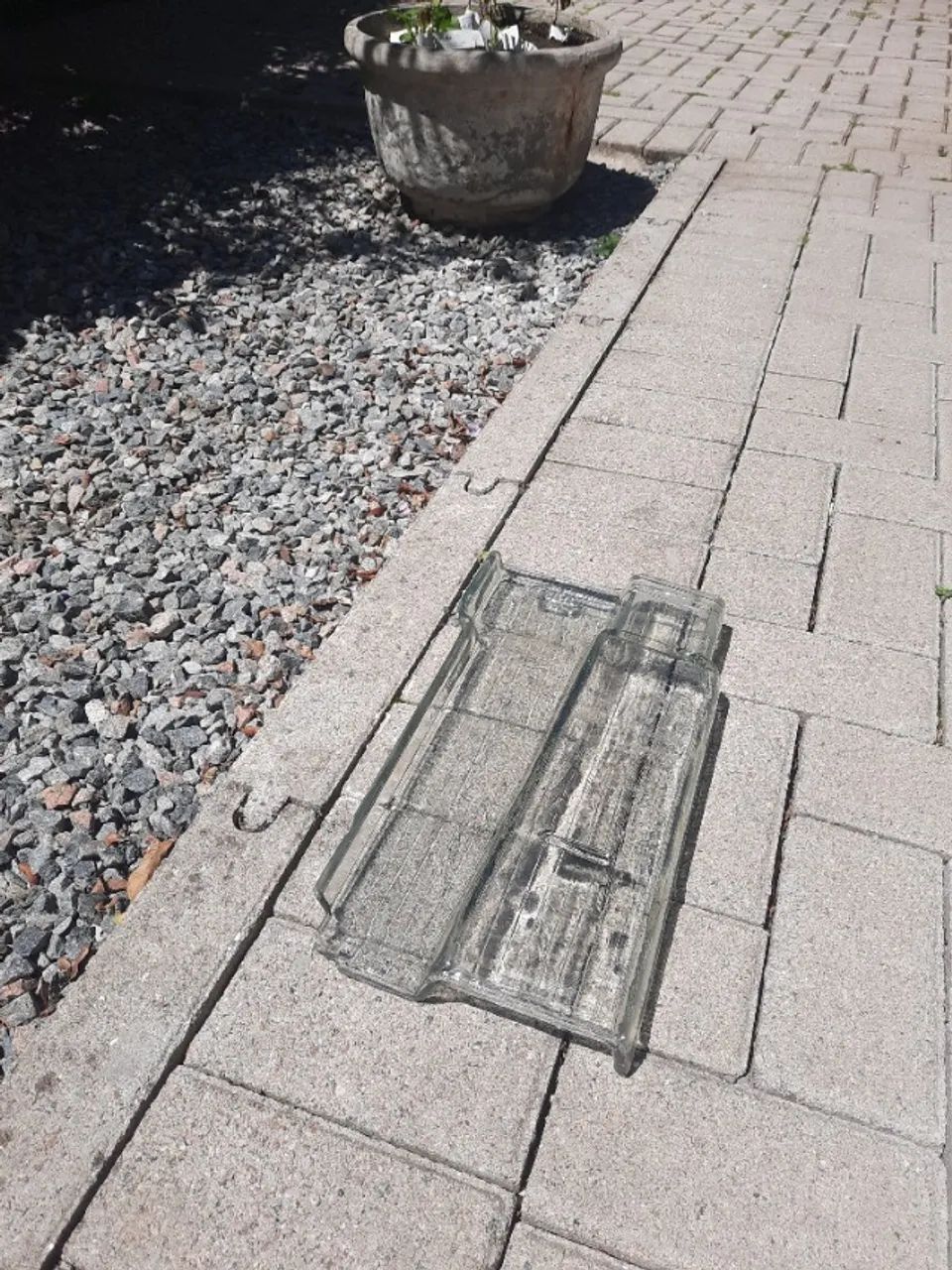 Telha de Vidro Romana