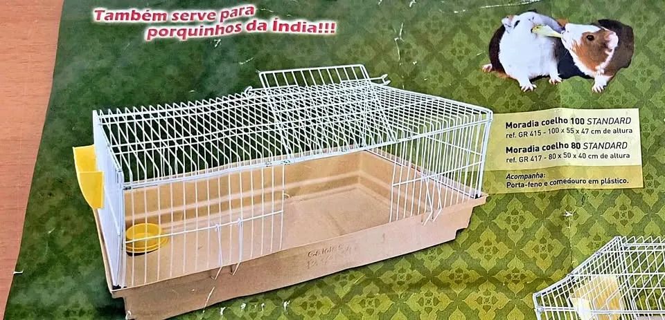 Vendo gaiola para hamster, coelho ou porquinho da índia 