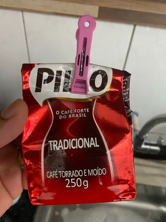 Café Pilão Tradicional 250g metade 