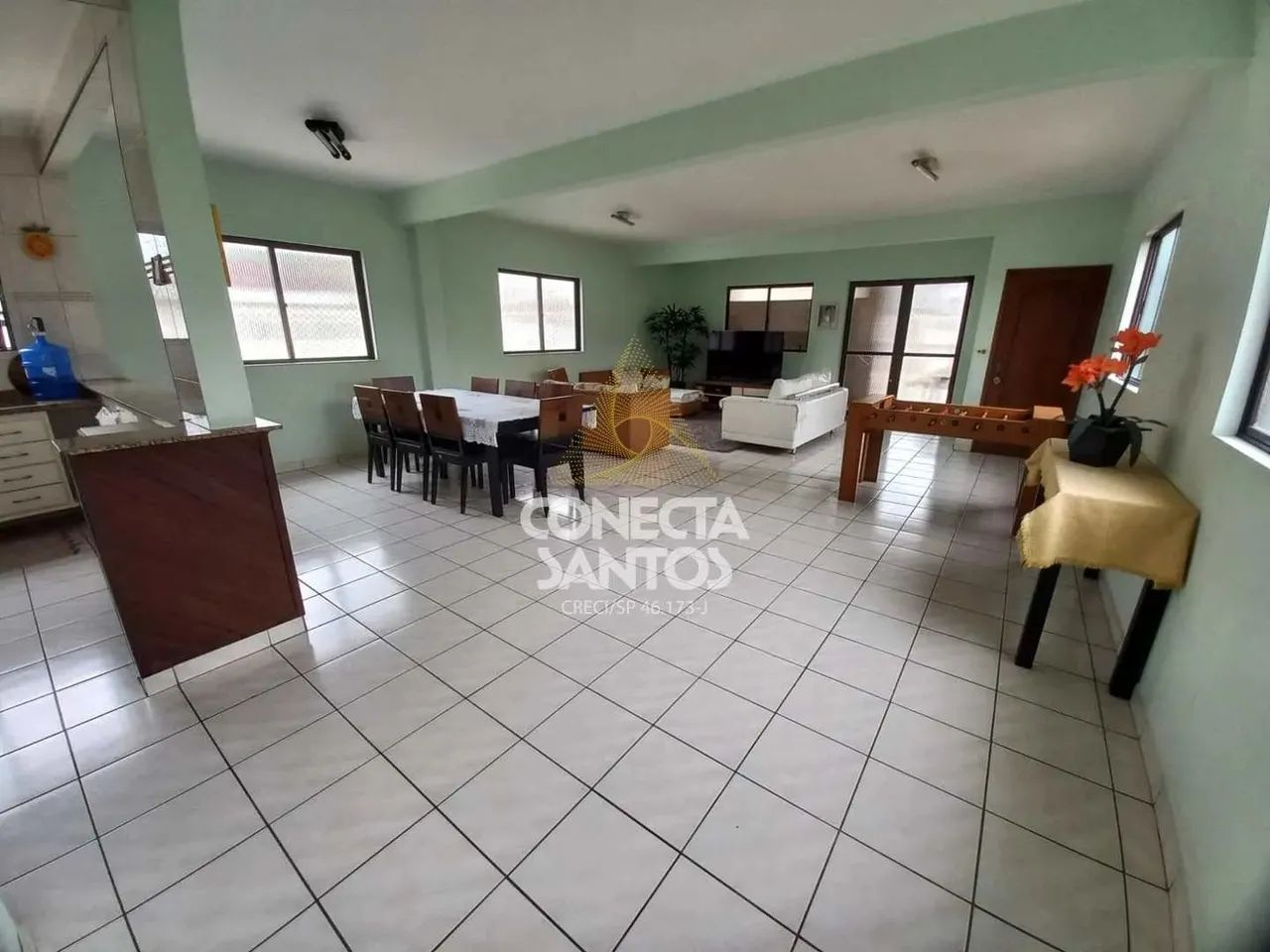 Casa com 5 quartos, Embaré, Santos - R$ 1.9 mi, Cod: 1728