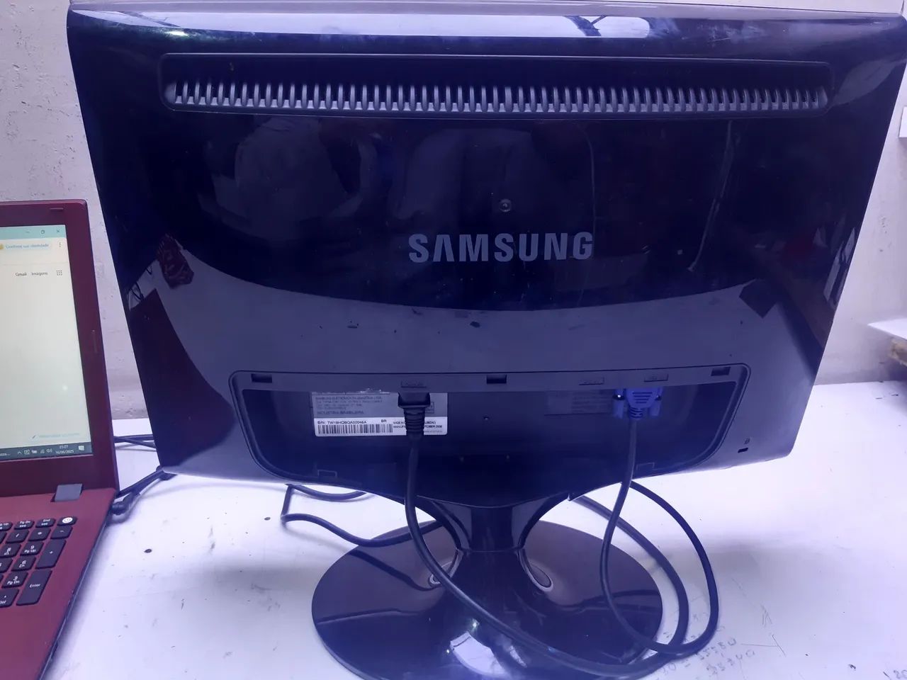 Monitor 19 pol. Samsung SyncMaster T190 funcionando perfeitamente  - Foto 4
