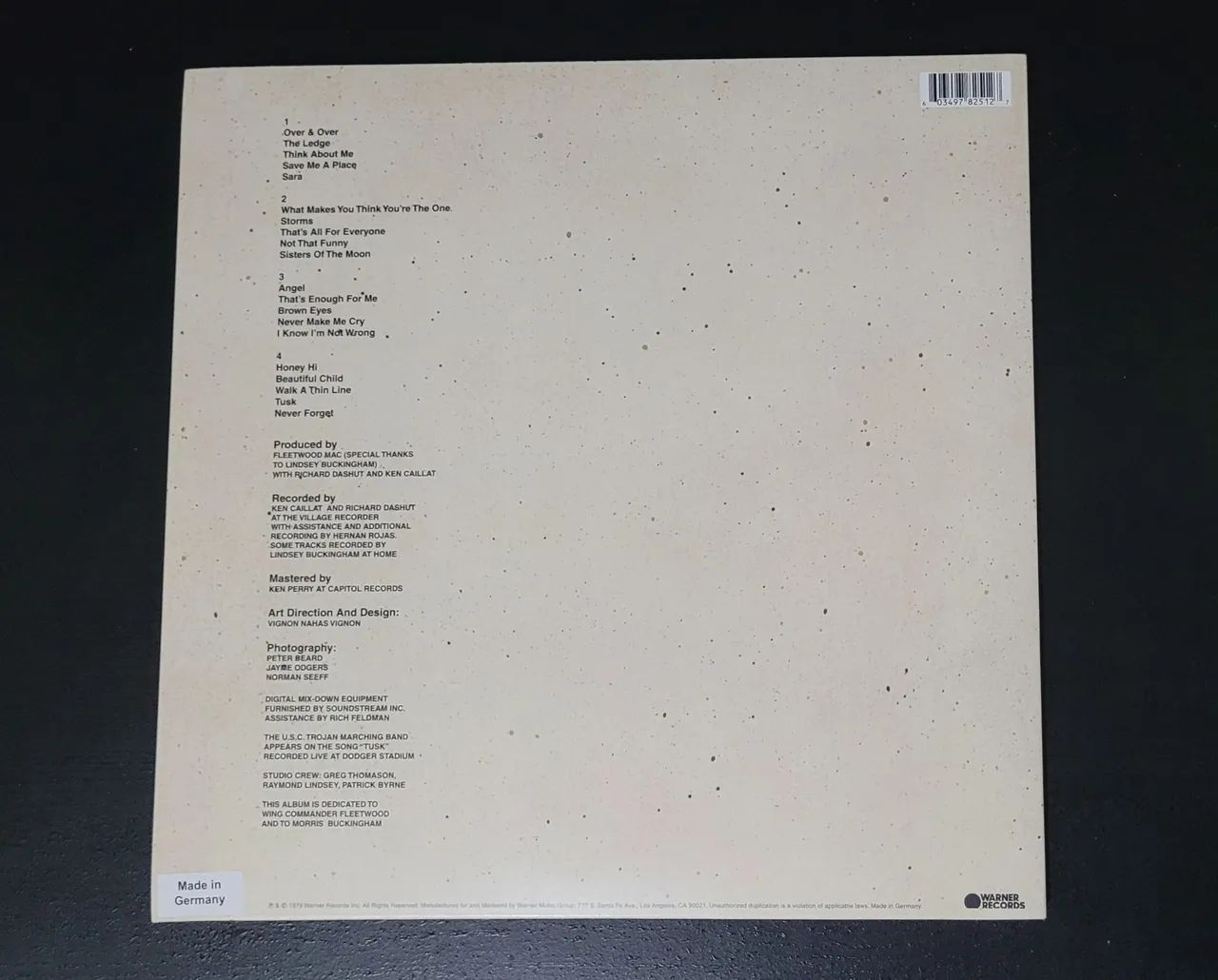 Fleetwood Mac - Tusk Vinil duplo transparente - Foto 3