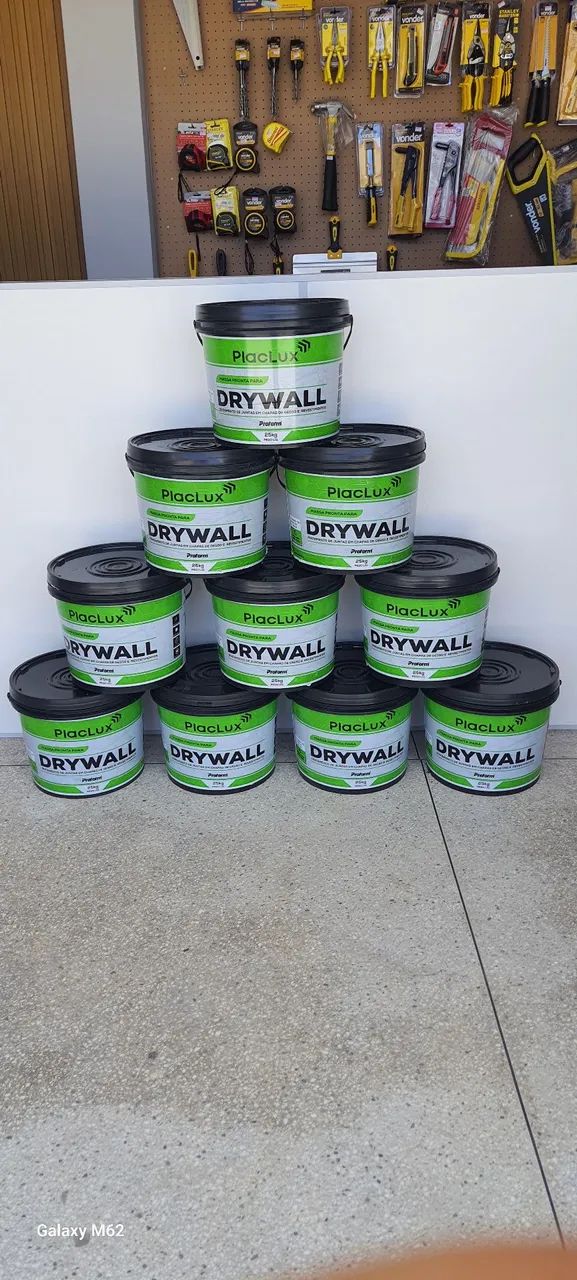 Massa pr gesso acartonado (drywall)