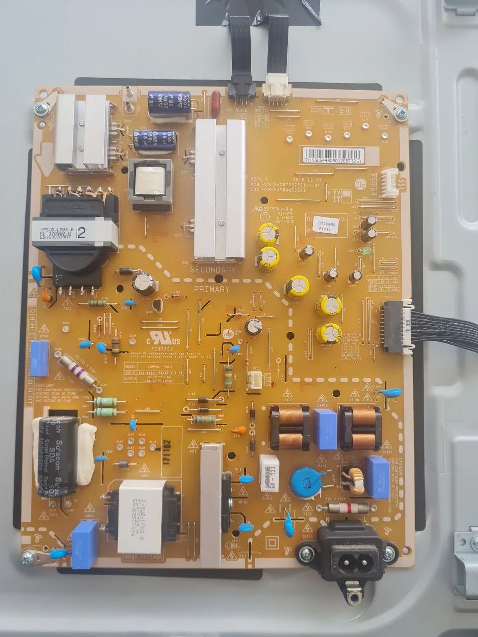 Placa fonte de TV LG 55 polegadas uj6585 