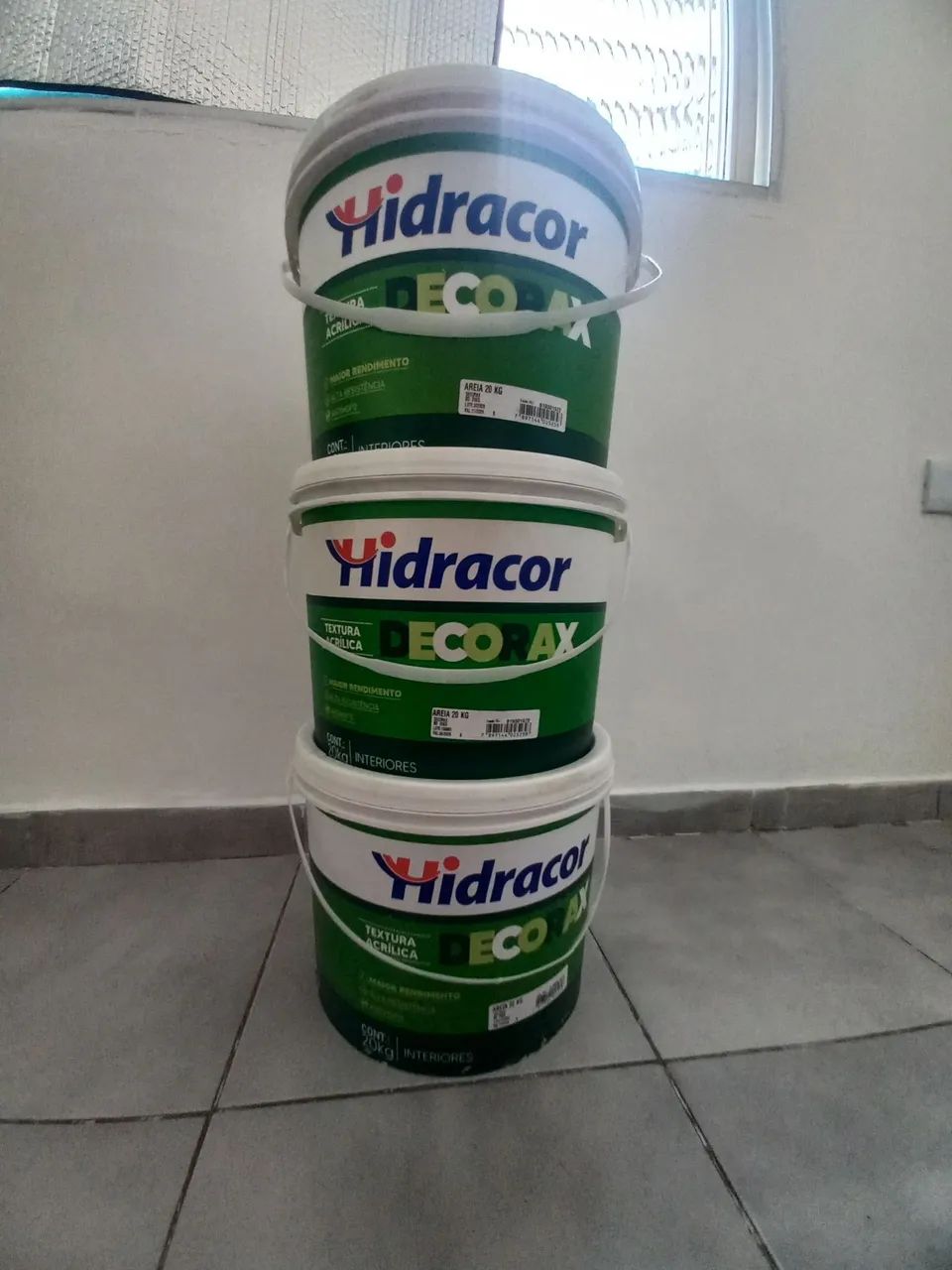 Tinta Textura Acrílica Hidracor Decorax 20kg - Foto 2