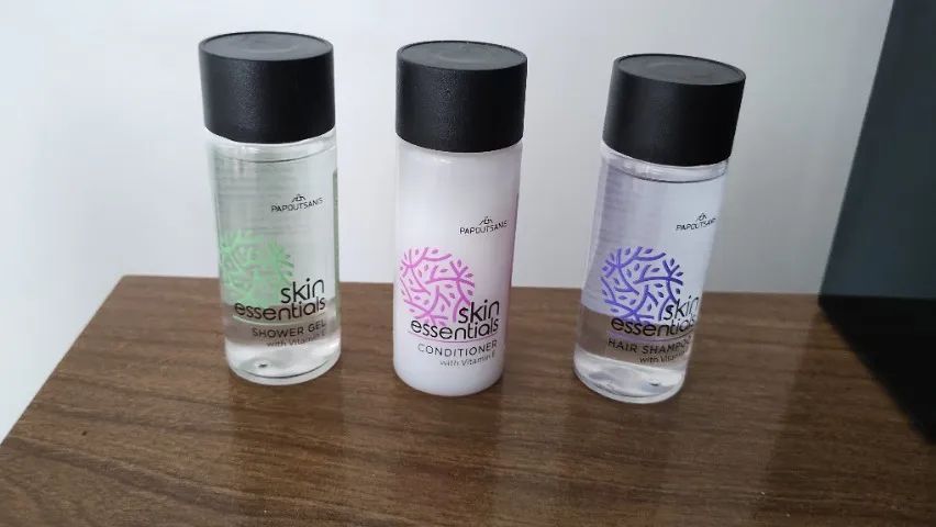 Shampoo+ cond+ gel para banho