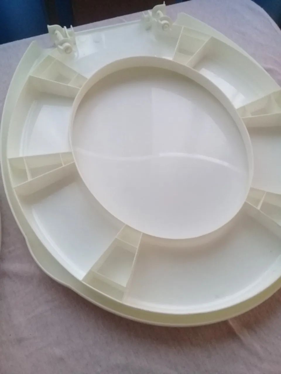 Assento de vaso sanitário (em PVC) - vendo ou troco - Foto 3