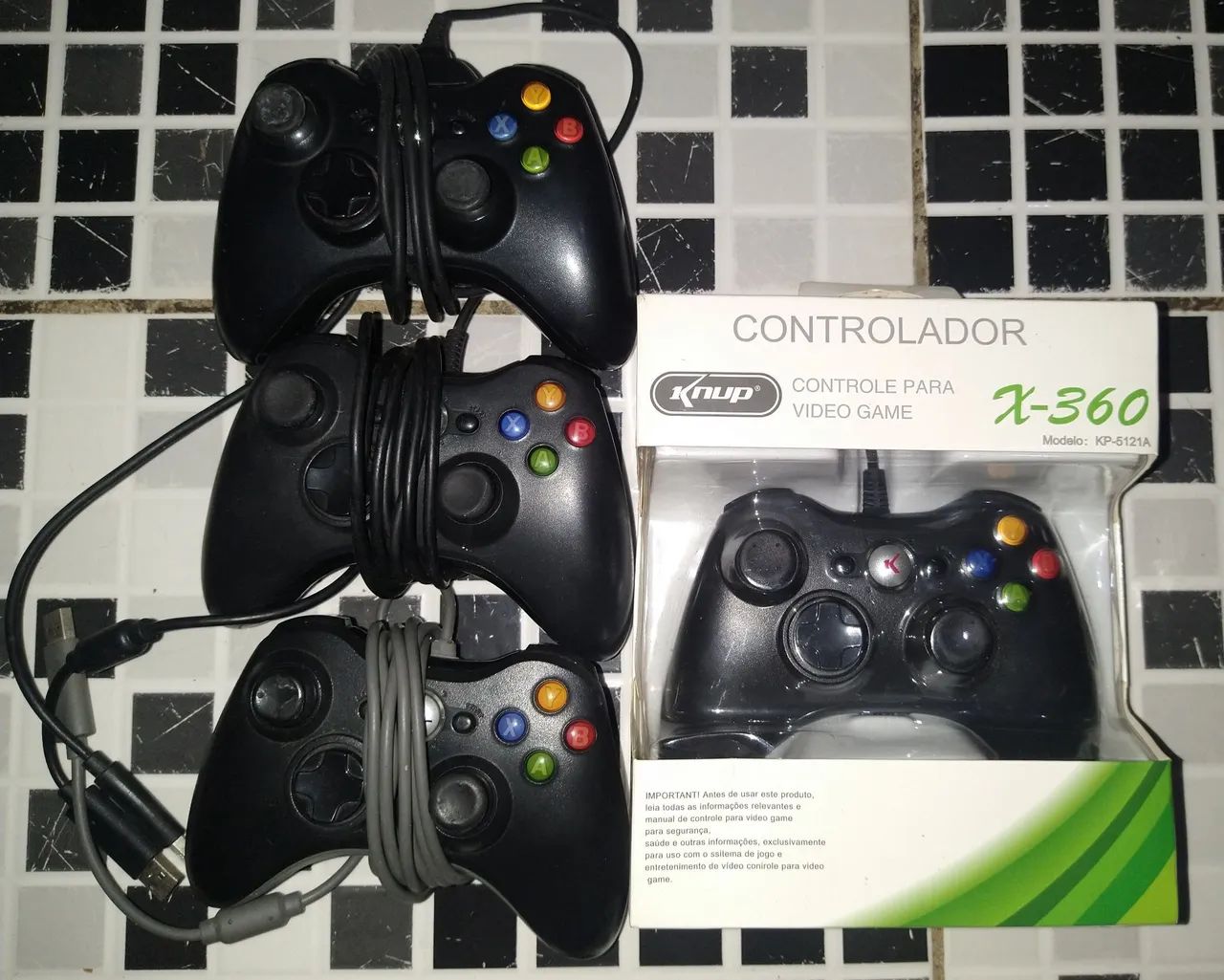 Controles xbox 360