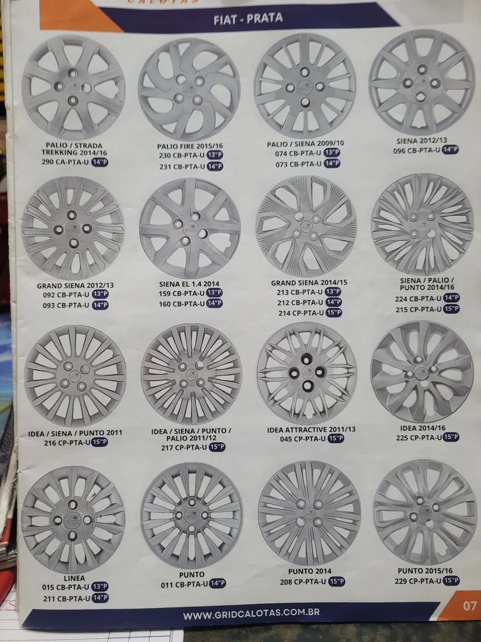 Calotas Grid 13 e 14" a partir de R$50,00/Jg - Foto 5