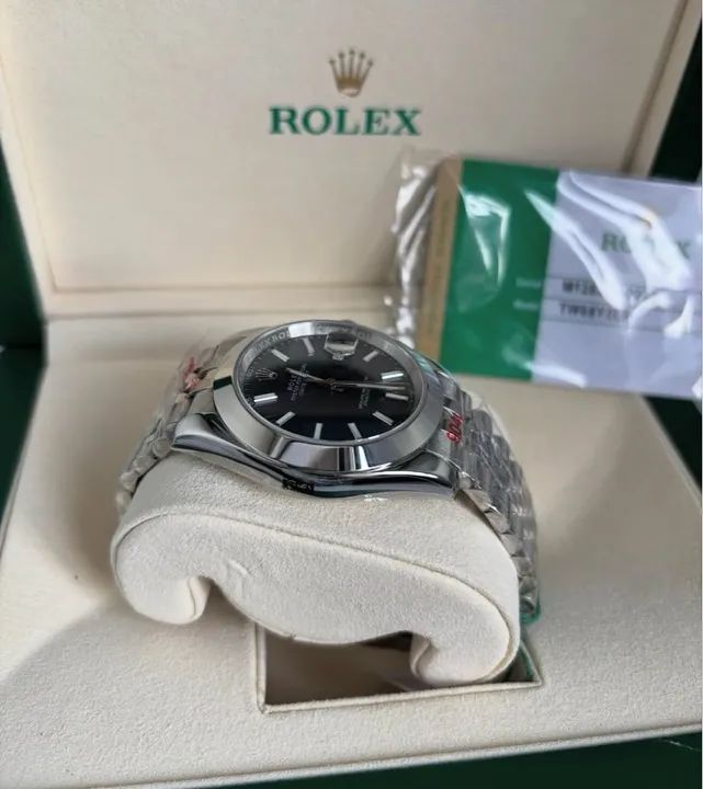 Rolex Oyster Perpetual Datejust 41mm Blue Dial - Foto 3