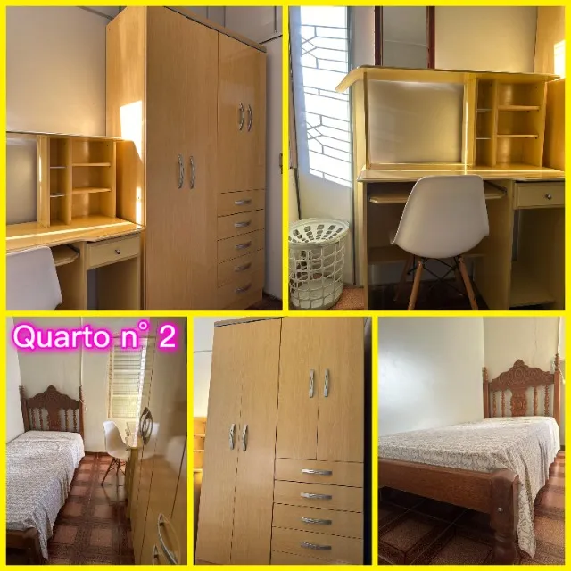 alugo quarto mobiliado QSA 3 prox Alameda Shopping c/ wifi e sem garagem