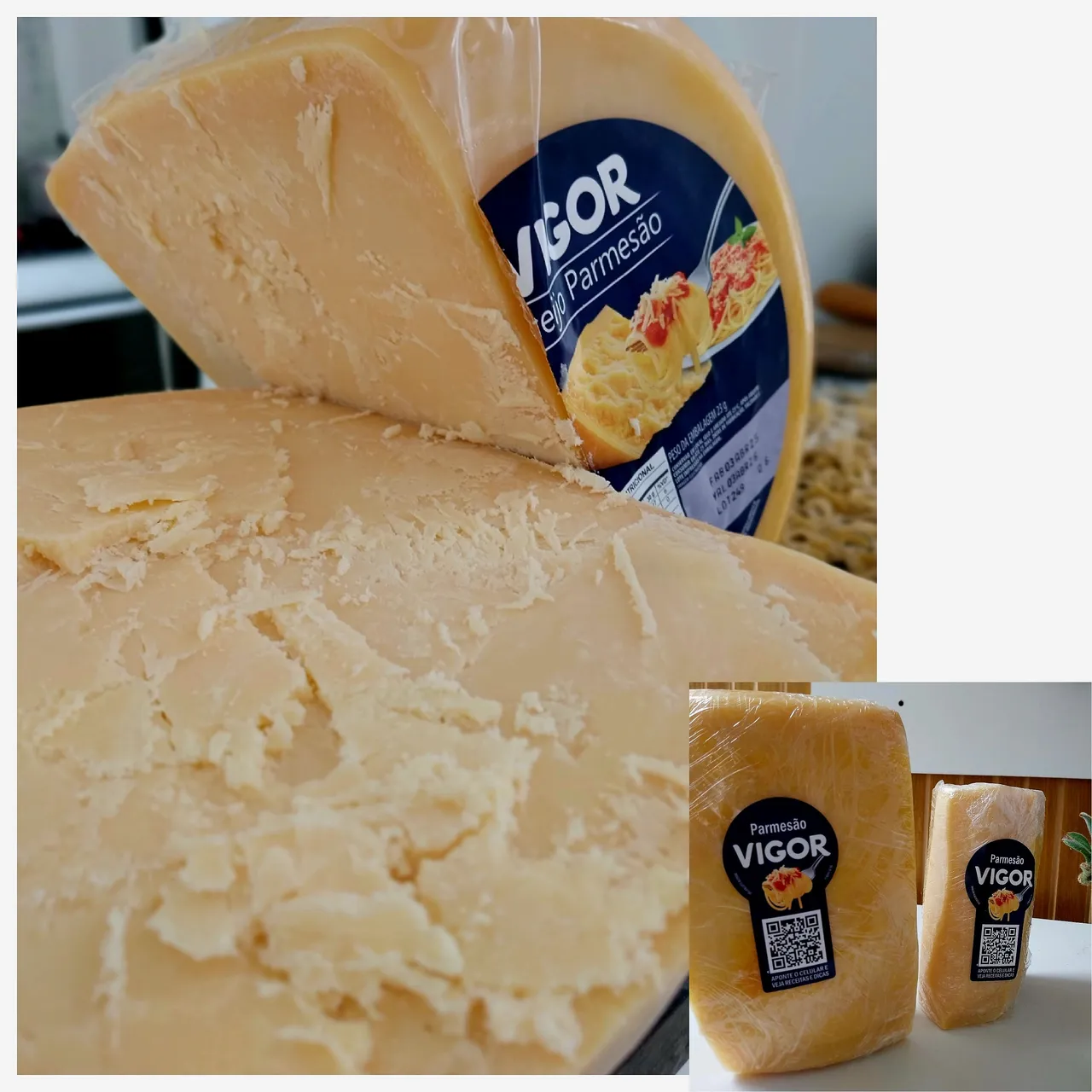 Queijo Parmesão Vigor - Sabor e Qualidade!