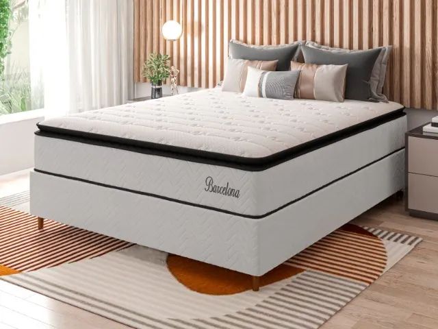 COLCHÃO CASAL MOLAS ENSACADAS HELLEN - PROMOÇÃO!