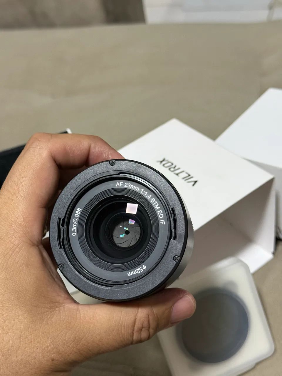 Viltrox 23 mm + filtro ND variável  keF 64520773394562122