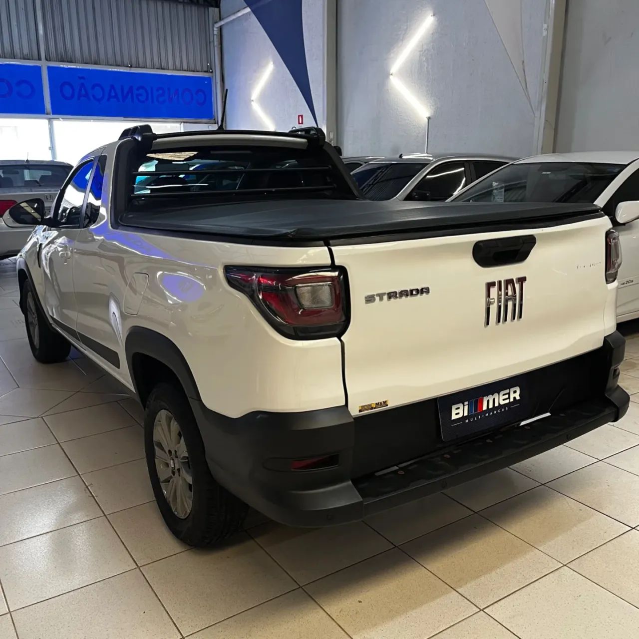 FIAT STRADA 1.3 FIREFLY FLEX FREEDOM CS MANUAL BRANCO 2021 - Foto 5