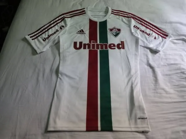 Camisa Adidas Fluminense branca 2014/2015 tamanho P