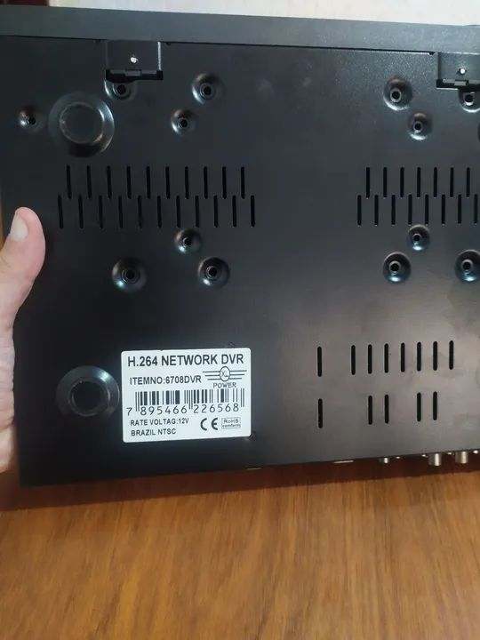 Gravador de Vídeo Digital - DVR 8 canais (acho que funciona mas não foi ctz vai no estado) - Foto 6