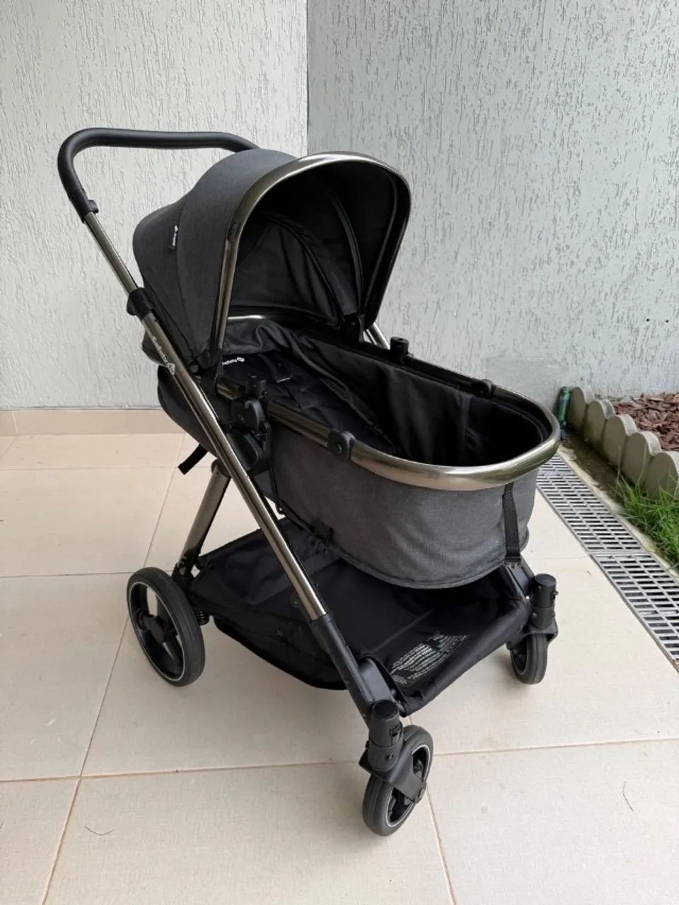 Kit bebê com, carrinho de bebê, Moisés, base veicular com isofix - Foto 2