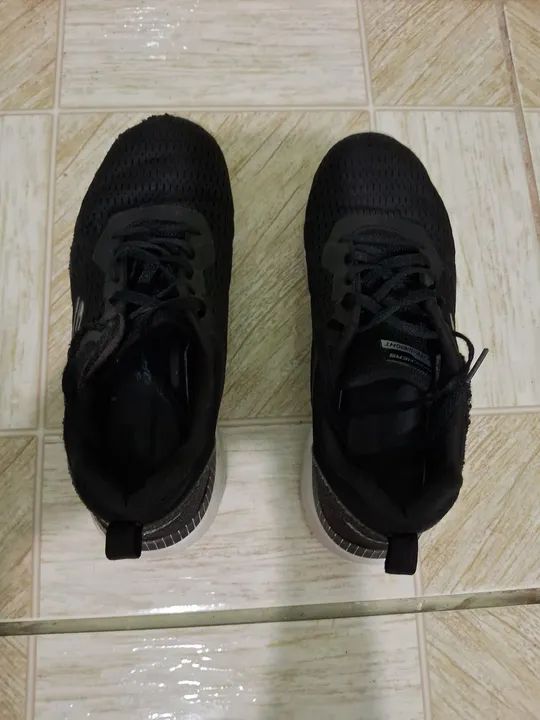 Tênis Skechers Preto - Foto 4