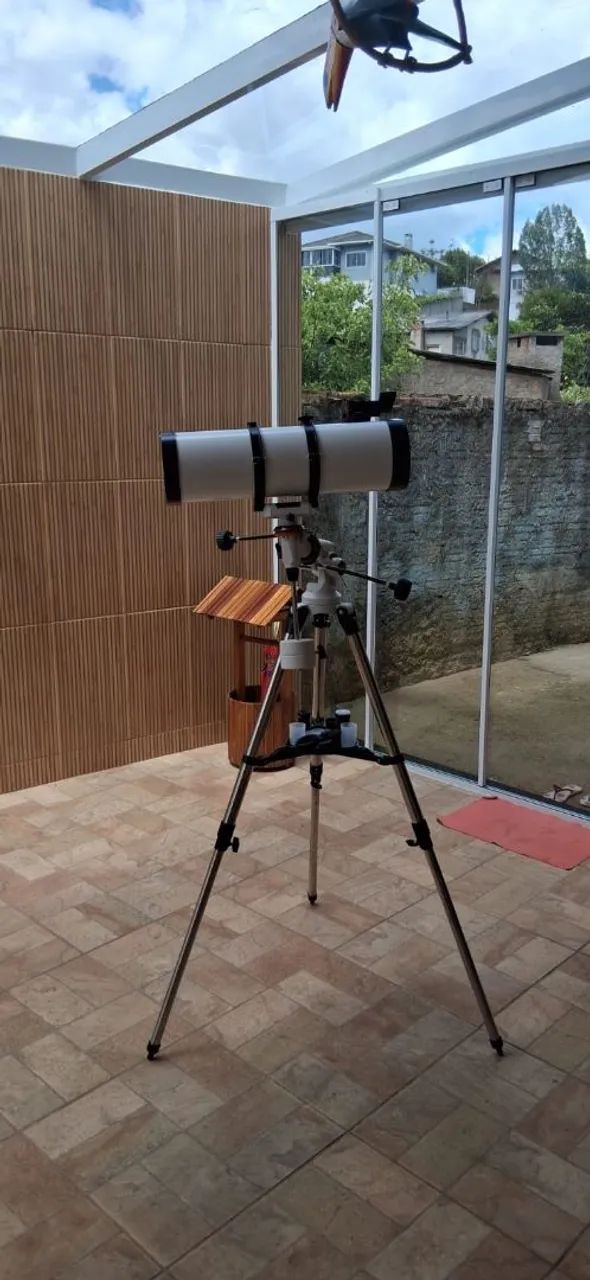 Telescópio Refletor Andrômeda-1 - Câmeras e Filmadoras - Campos