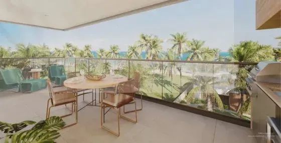 FLATS EM PORTO DE GALINHAS BEIRA-MAR | HABITÁ HOME RESORT | 3 QUARTOS 80M² | SEU VERDADEIR - Foto 5