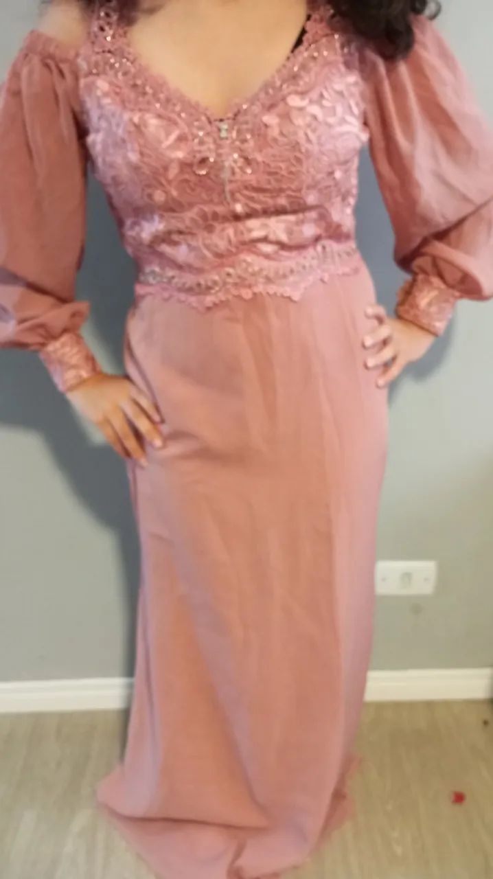 Vestido de festa rose - Foto 2