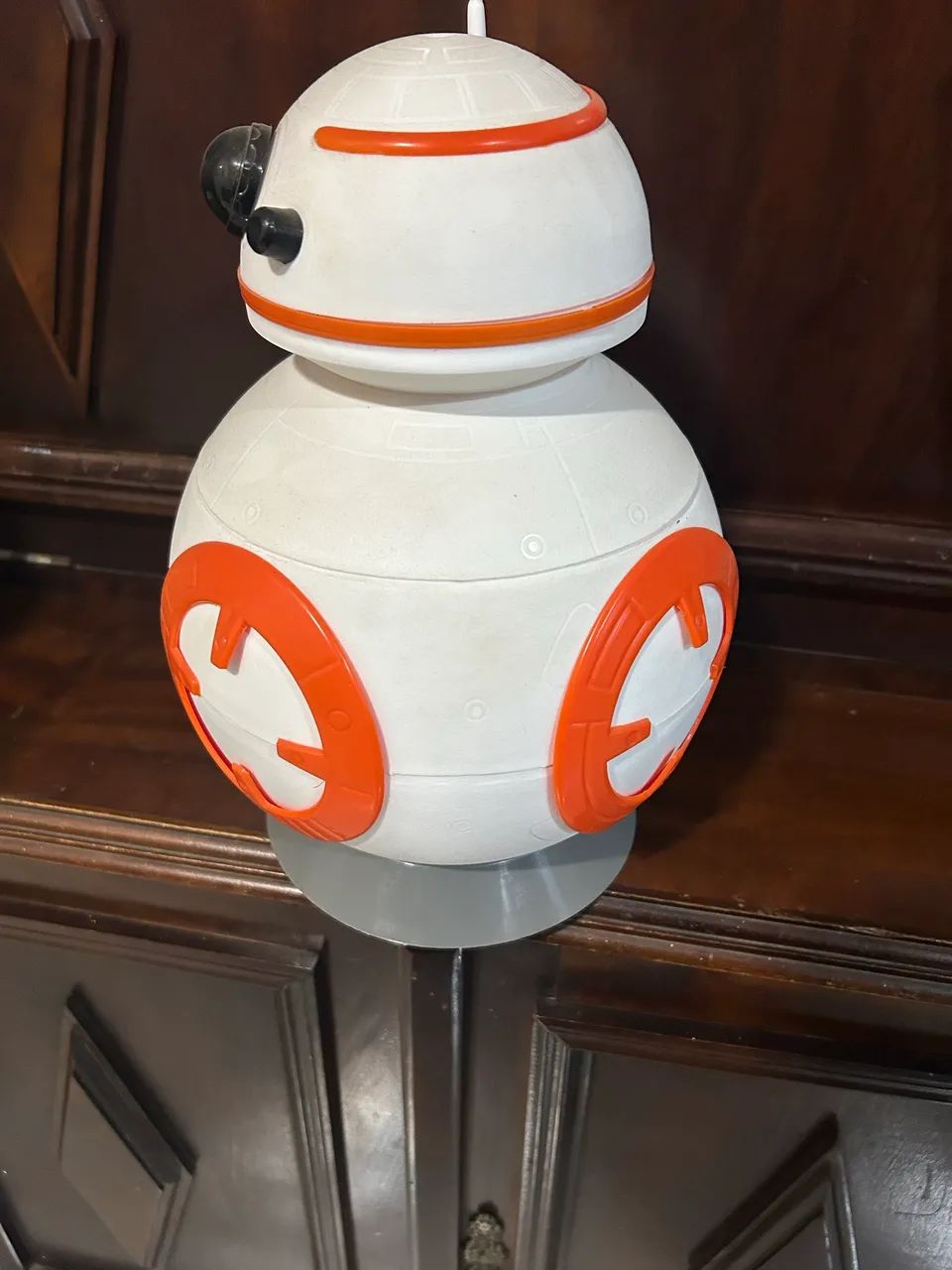 Boneco e balde de pipoca Star Wars - Foto 4