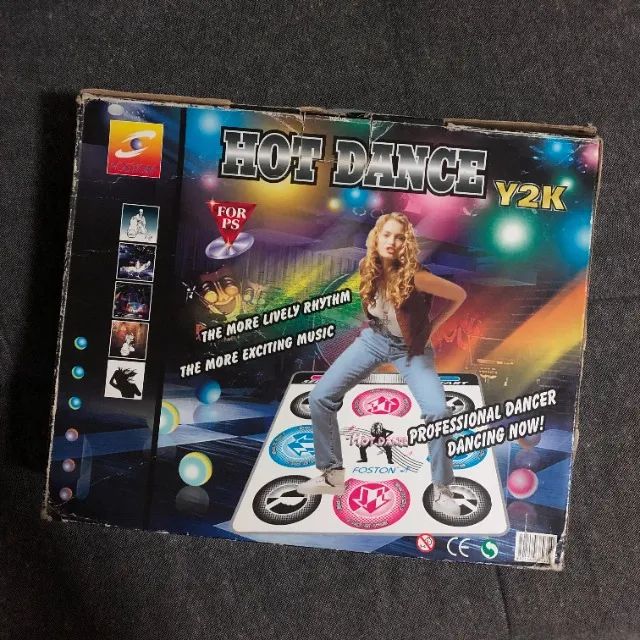 Controle Tapete Hot Dance Foston Y2k Playstation 1 Ps1 Dance Dance Revolution