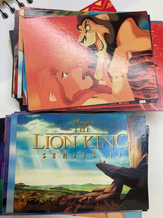 Cards coleção Rei Leão 1995 - Foto 3