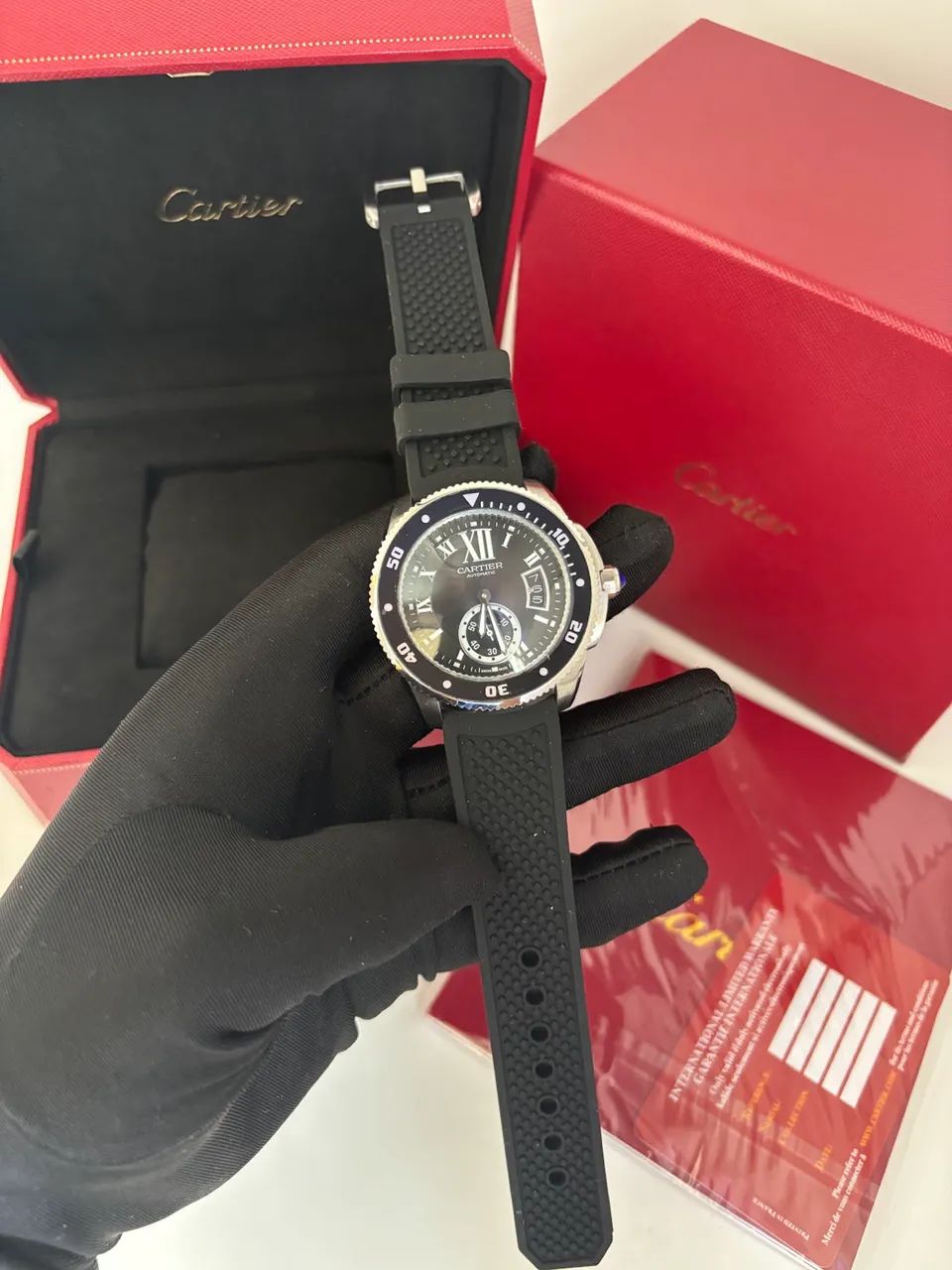 Relógio Cartier Calibre Automático 