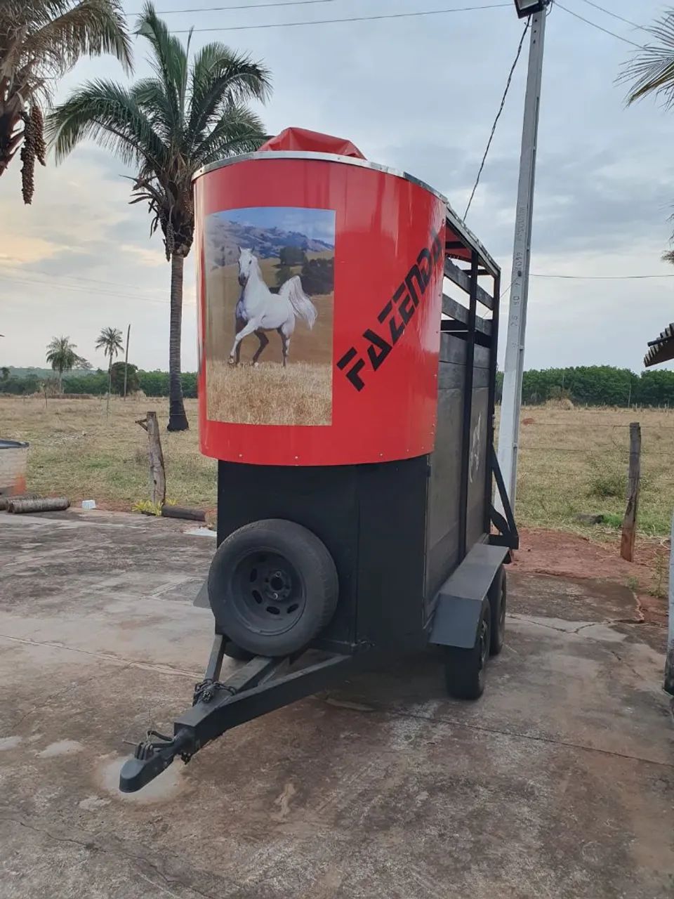 Vendo ou troco trailer de 1 animal documentado  - Foto 2