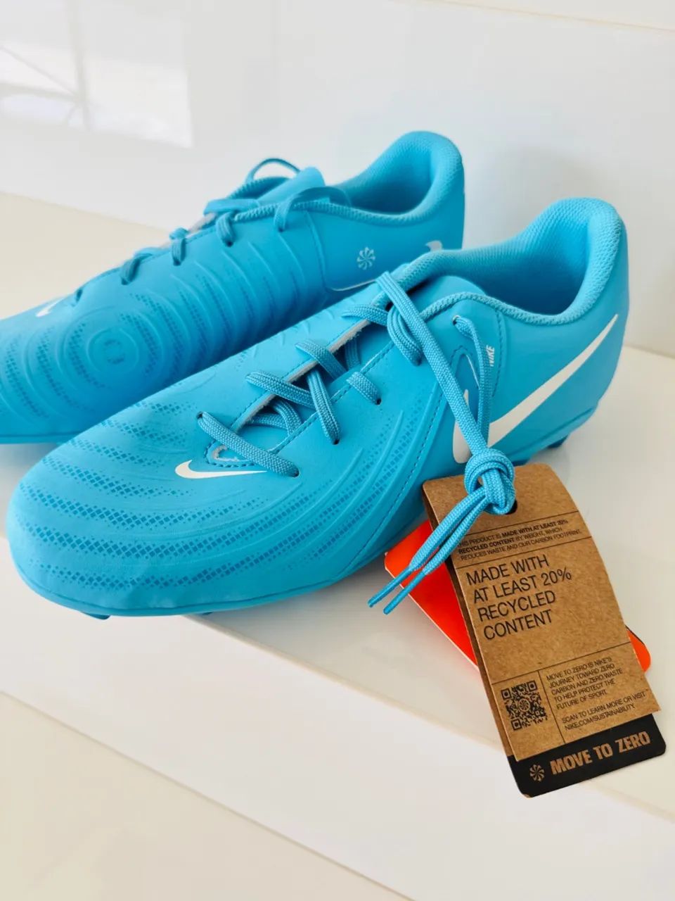 Chuteira Nike Azul - Phantom GX