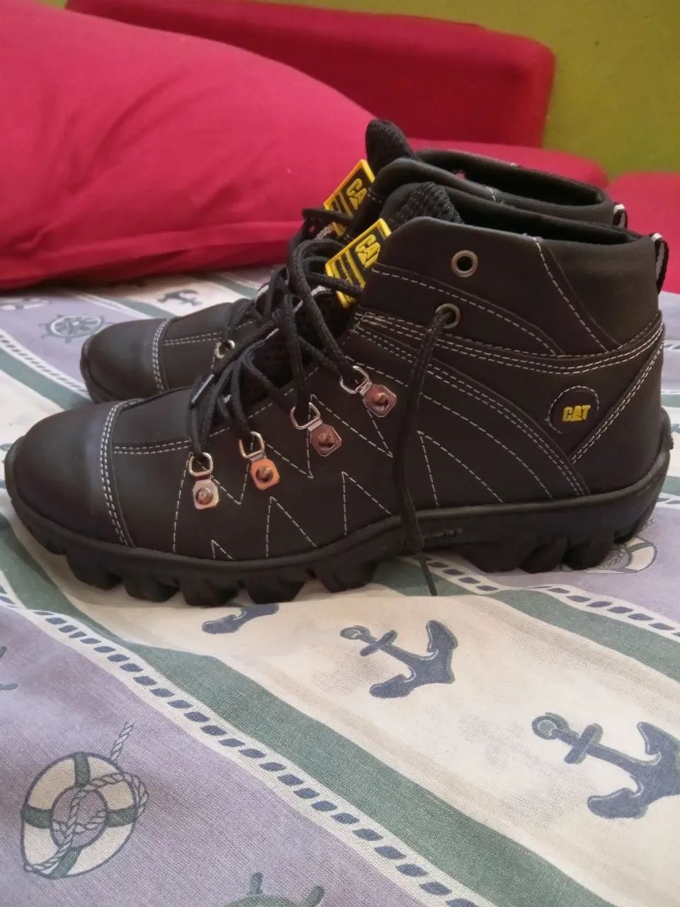Bota masculina para trilha  - Foto 4