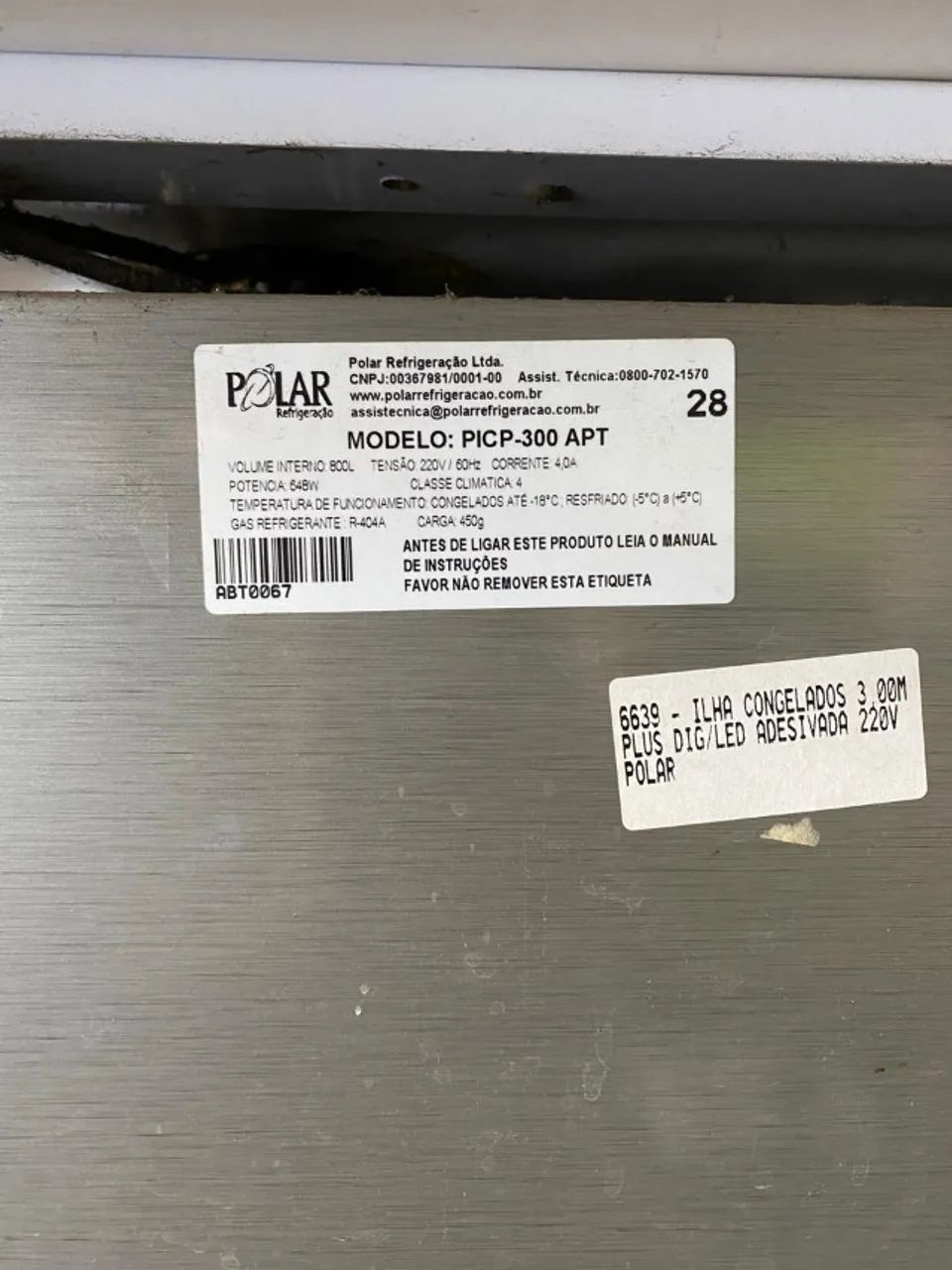 Ilha Expositor Congelados 3 metros Polar - Foto 3