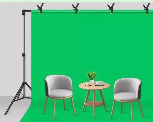 Fundo infinito chroma key verde