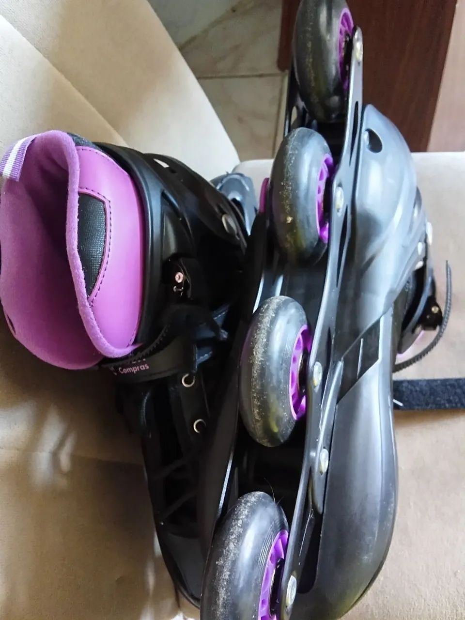 Patins Inline Mega Compras - Foto 3