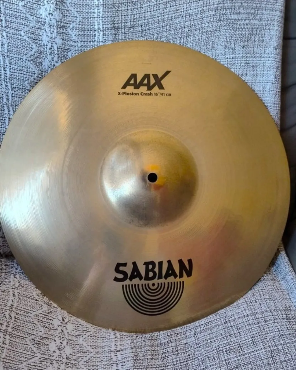 Prato Sabian AAX 16' X-plosion Crash B20 semi-novo