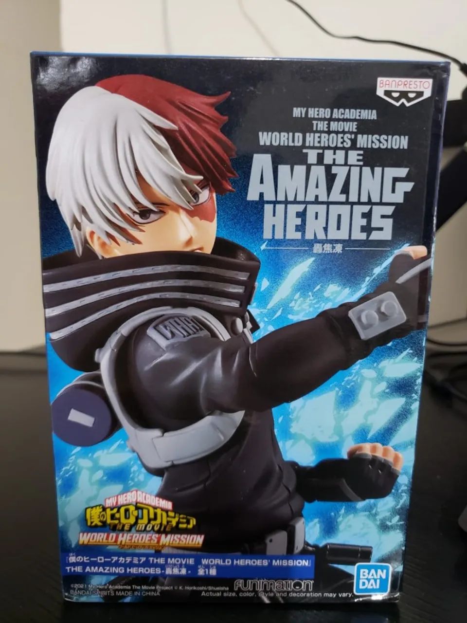 Shoto Todoroki - Banpresto My Hero Academia- World Heroes Mission The Amazing Heroes- - Foto 2