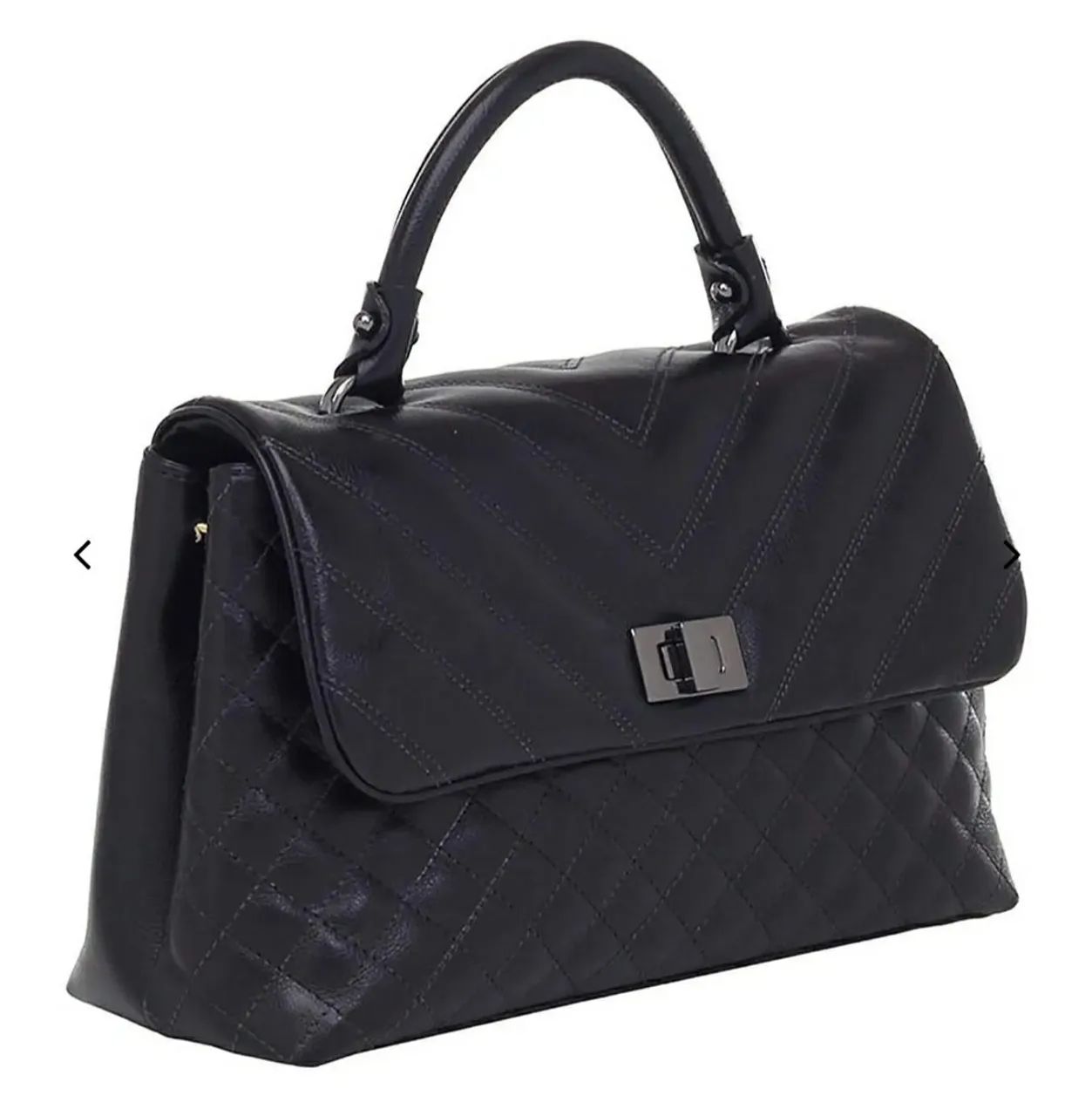 Bolsa Couro legítimo 5x de 70, 00  - Foto 2