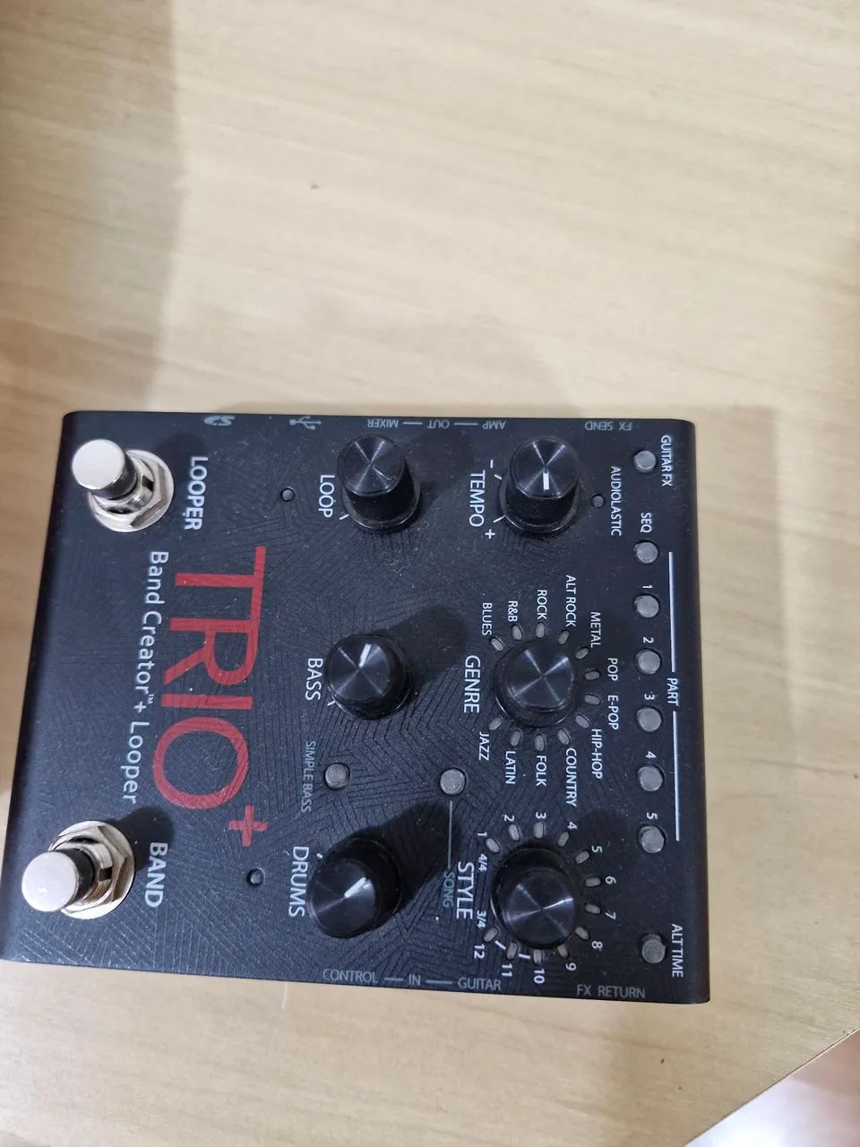 ギター TRIO Band Creator TRIO-K-1401 Digitech Trio Band Creator