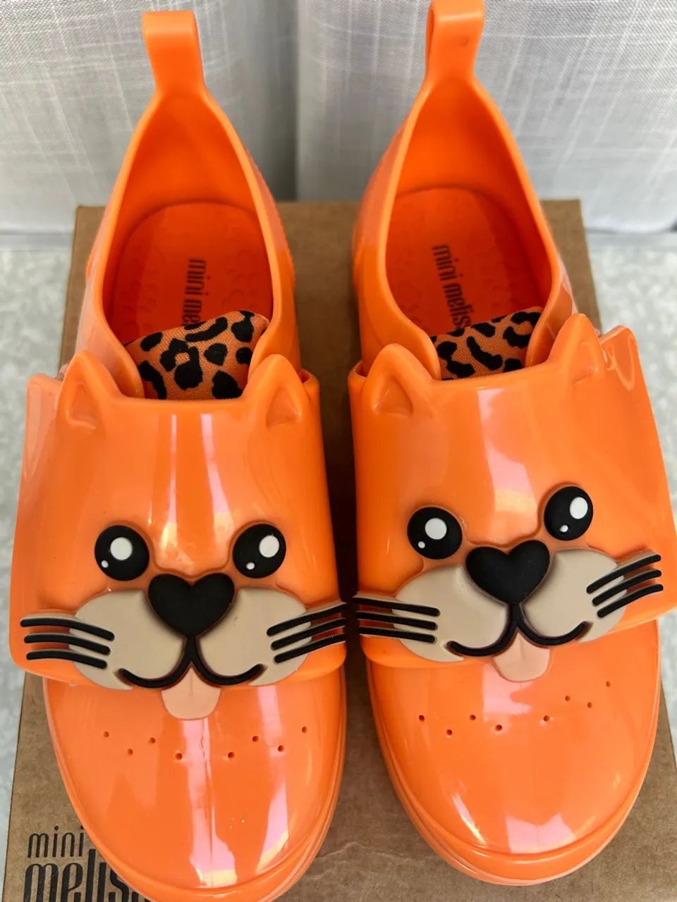 mini melissa safari laranja nunca usado  - Foto 5