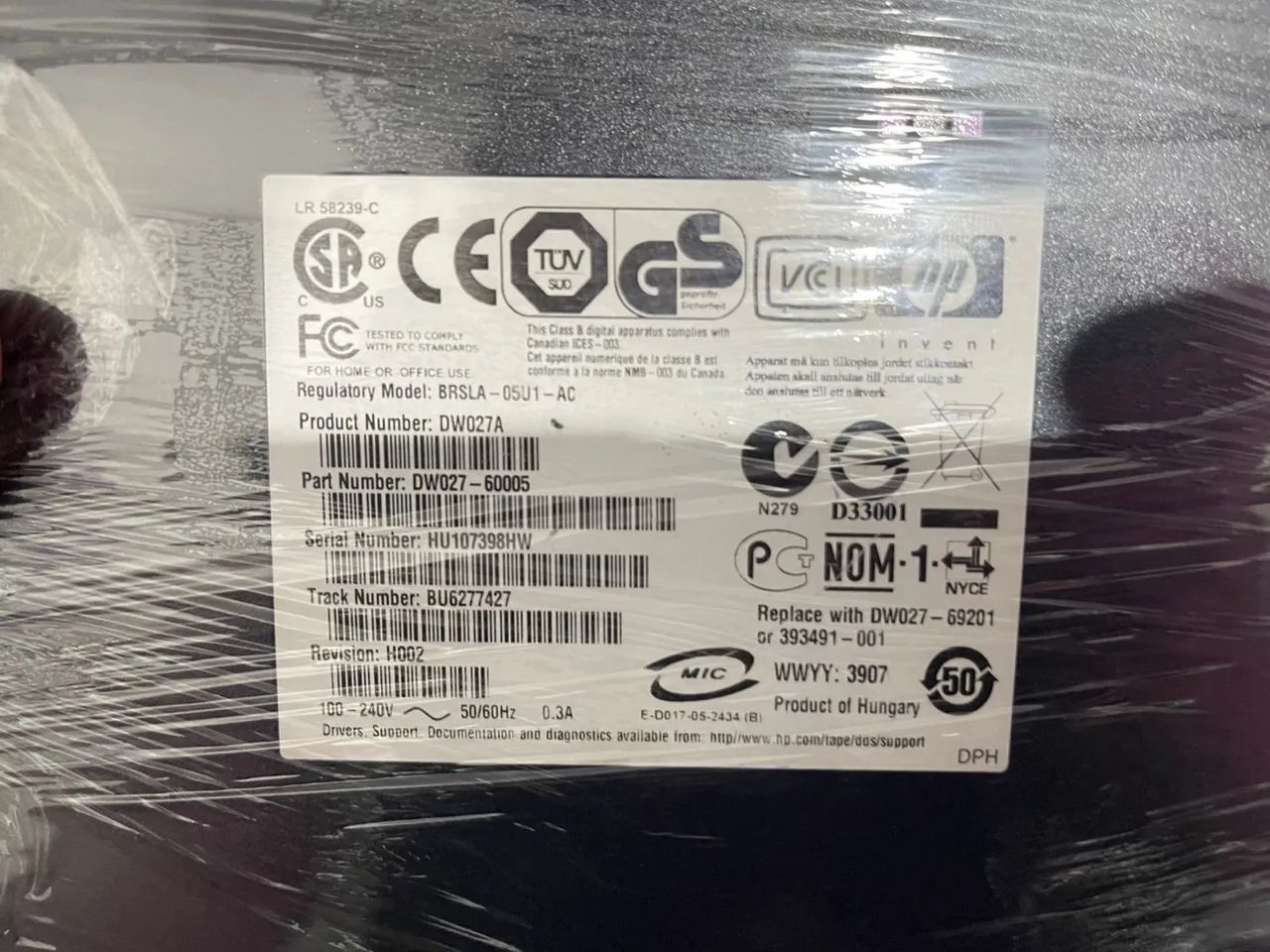 Unidade de armazenamento DAT 72 USB HP - Foto 5