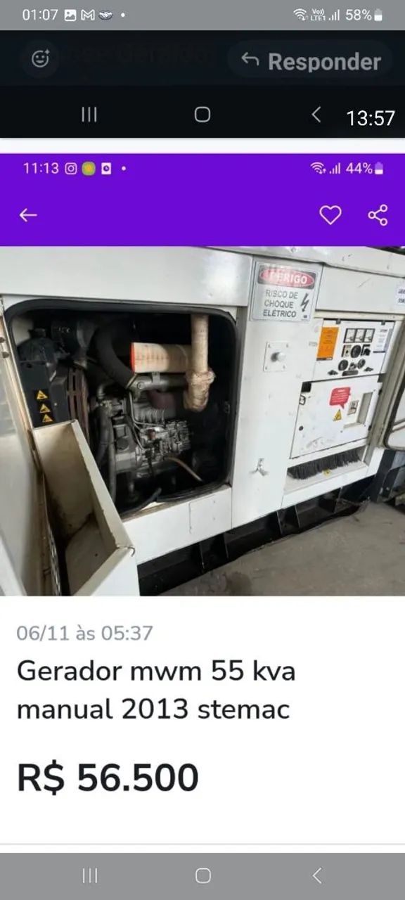 Geradormwm 55kva manual 2013 stemac já revisado. - Foto 5