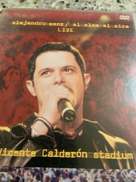 DVD Alejandro Sanz - El Alma Al Aire - Live - Foto 2