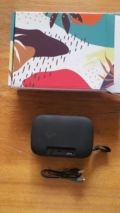 Caixa de Som Bluetooth Portátil M-Plus - Foto 2