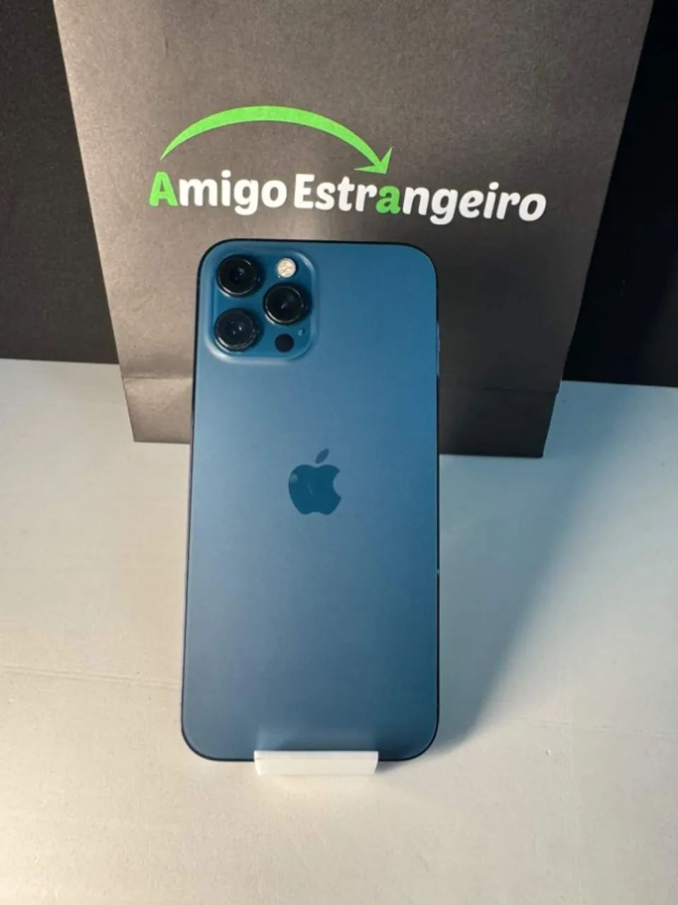iPhone 12 Pro Max - 128GB - Azul Pacífico - Celulares e